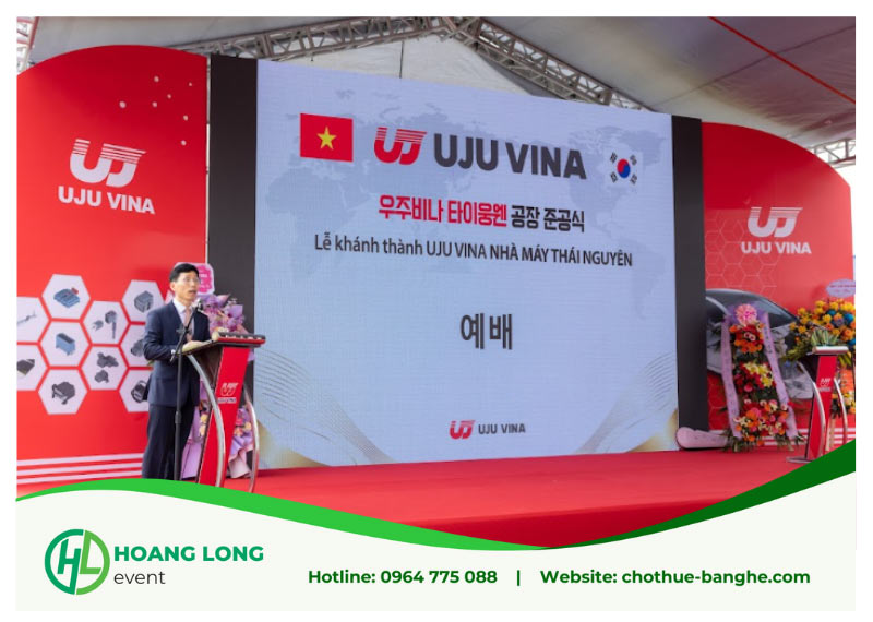 báo giá cho thuê bục phát biểu 